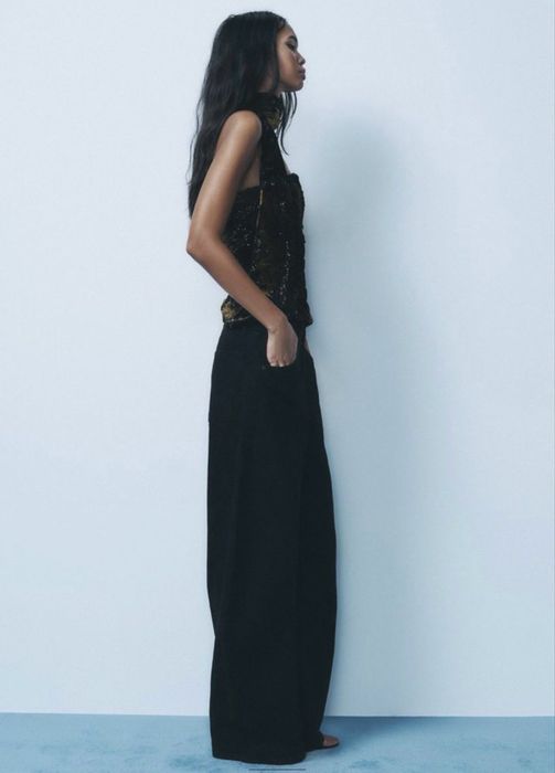 джинси zara extra curved mid waist 34 xs