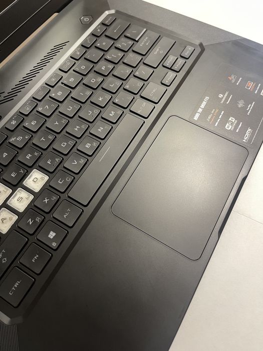 Ноутбук Rtx3070ASUS TUF Dash F15 FX516PR i7-11370H/16GB/1TB/W10 240Hz