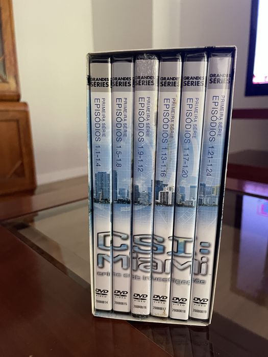 DVDs CSI: Miami coleção