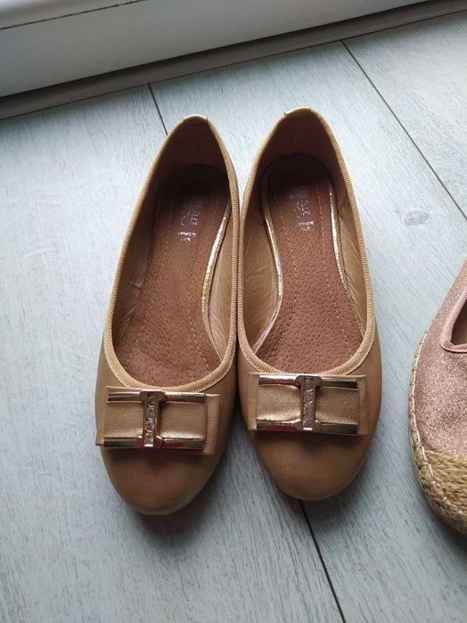 Buty damskie zestaw butów 4 pary 38 baleriny
