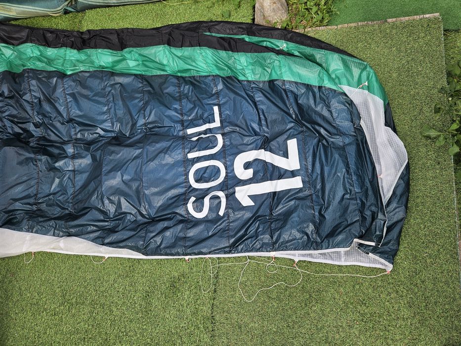Latawiec Flysurfer soul V1 12m kitesurfing w SUPER stanie