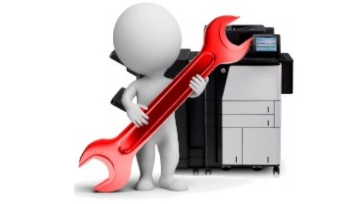 Serviço técnico de impressora