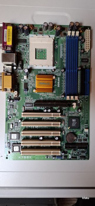 Płyta główna ASRock K7S8X socket 462, ddr400, AGP, retro pc