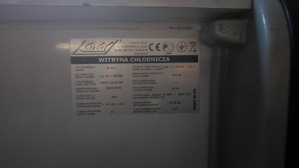 Продам холодильну вітрину Cold W 18 ІІ K/