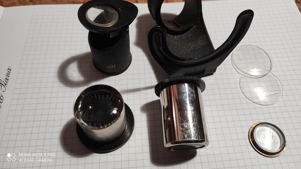 Линза, Увеличительное стекло,