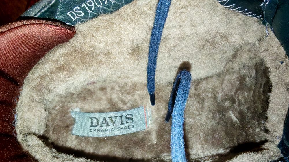Новые мужские зимние ботинки с натуральным мехом Davis