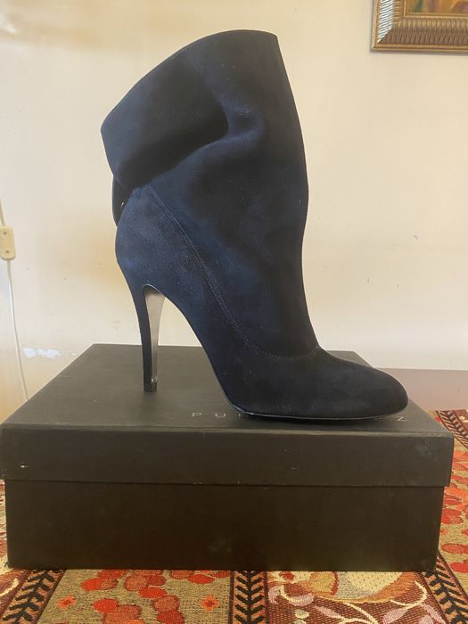 Botins camurça senhora Latouche