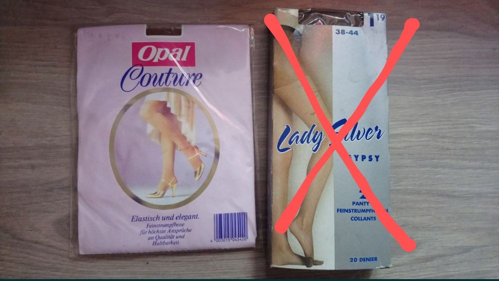 Rajstopy PRL niemieckie holenderskie rozmiar 38-40 Strumpfhose 20 den!