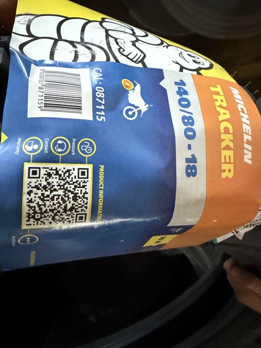 Michelin tracker 140/80-18 70 r