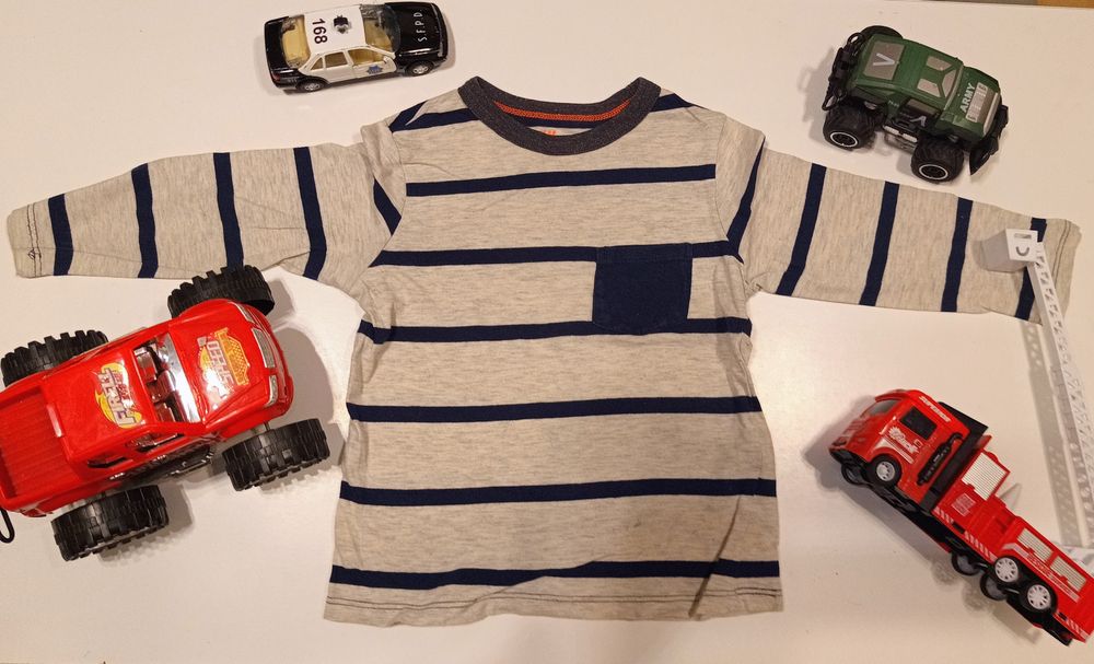 Bluzka chłopięca w paski H&M 98/104