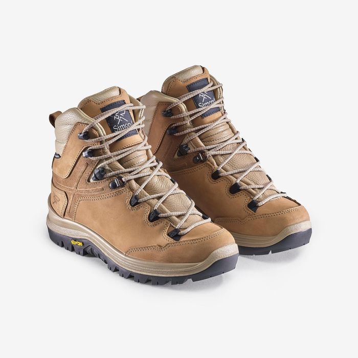Botas de Trekking de couro impermeáveis Mulher Vibram MT500 Leather -