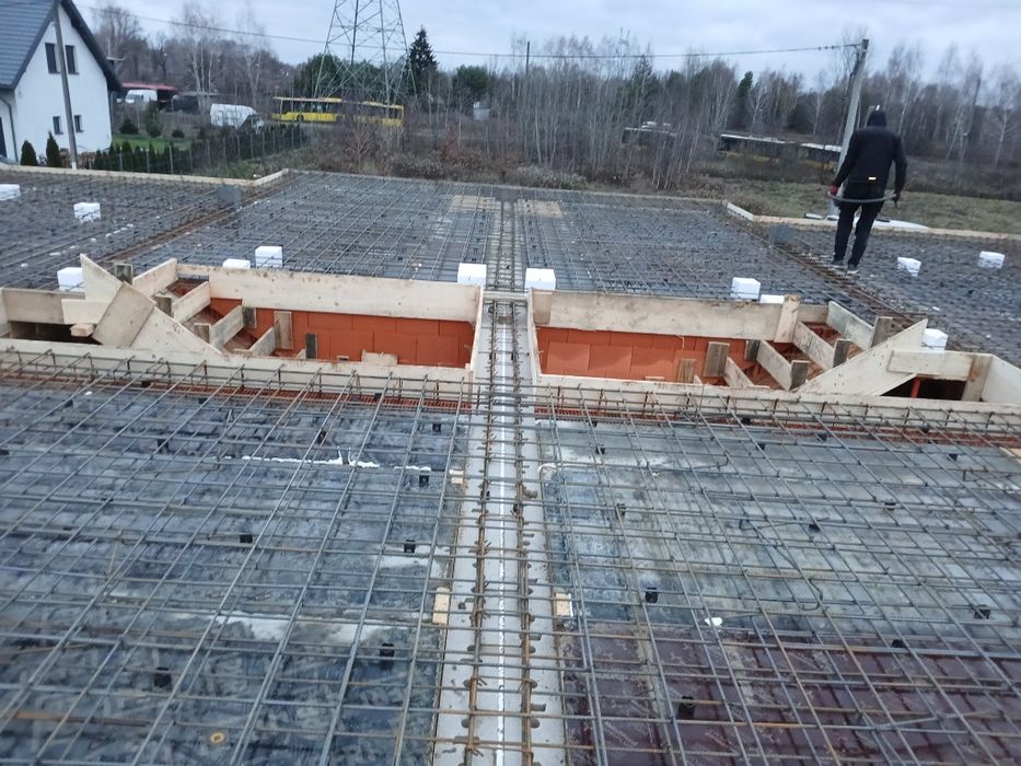 Budowa domów, stany surowe , płyty fundamentowe, stropy , szalunki