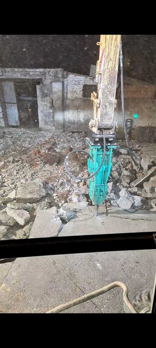 Usługi koparką, roboty ziemne, wyburzenia, młot wyburzeniowy...