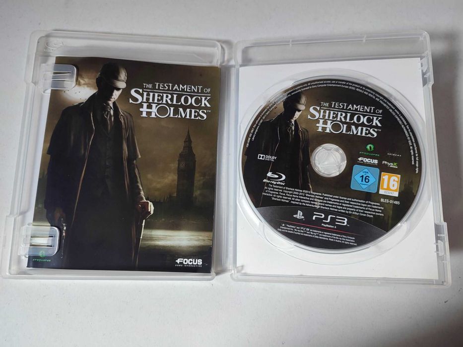 PS3 - The Testaments Of Sherlock Holmes