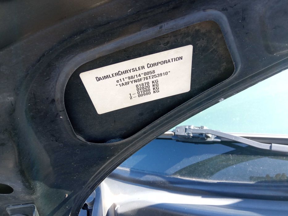 Chrysler PT Cruiser 1.6 EJD *na części*