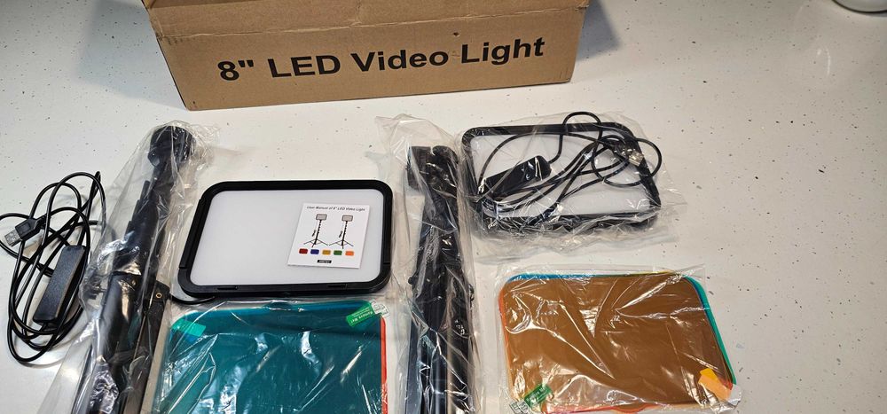 Oświetlenie LED USB Lampa strumieniowa z regulowanym statywem