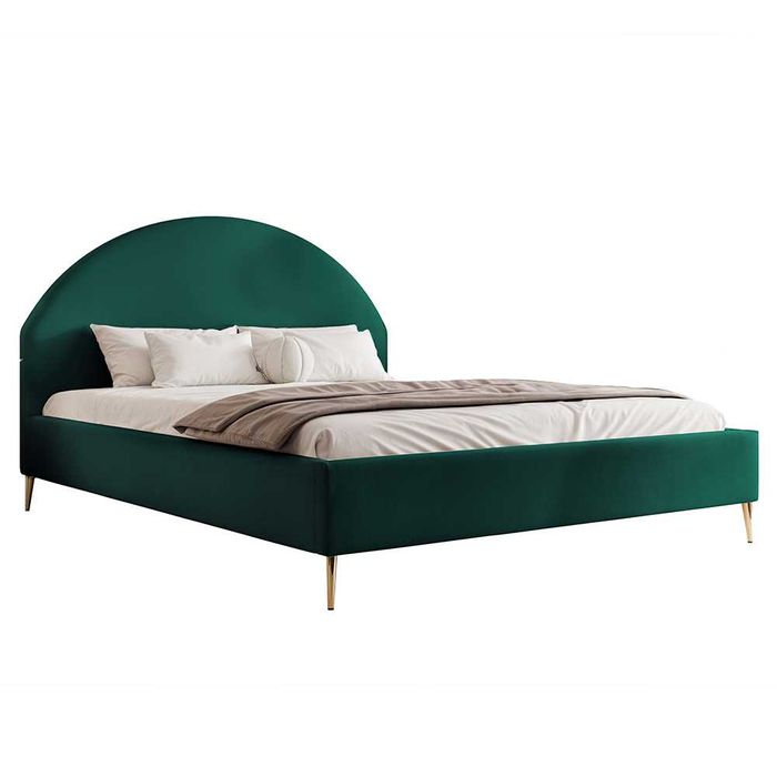 Łóżko tapicerowane PORTO SLIM z pojemnikiem na pościel DARMOWA DOSTAWA