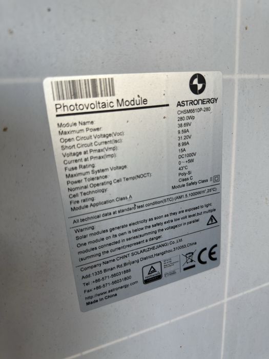 Inversor solax e 7 paineis