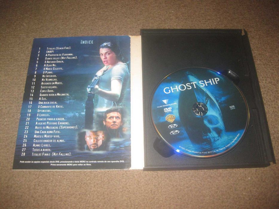 DVD "Barco Fantasma" com Gabriel Byrne/Snapper!