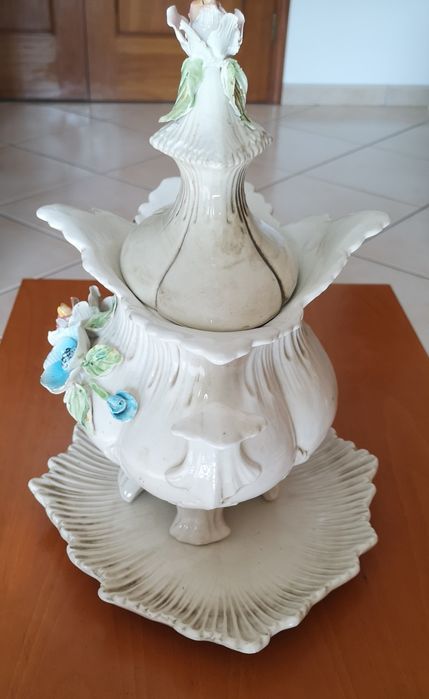 Terrina antiga centro de mesa