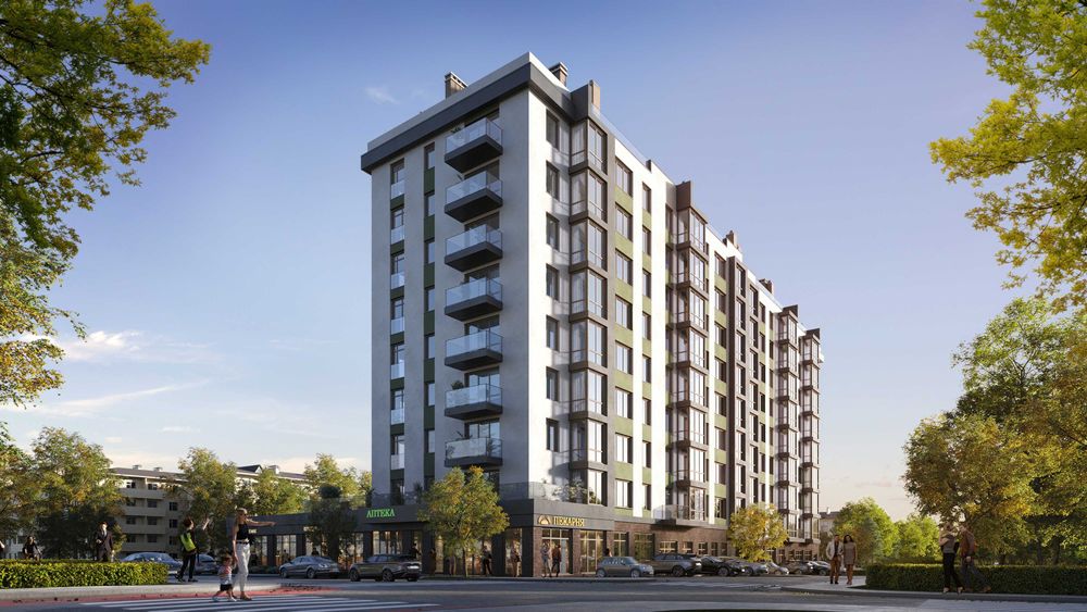 Комерційні приміщення в ЖК Паркова Долина