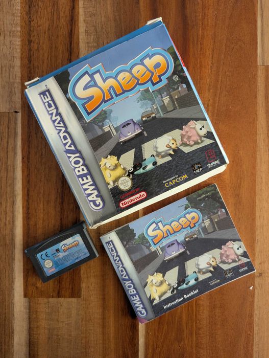 Sheep GBA BOX Oryginał + Instrukcja Rzadka Gra