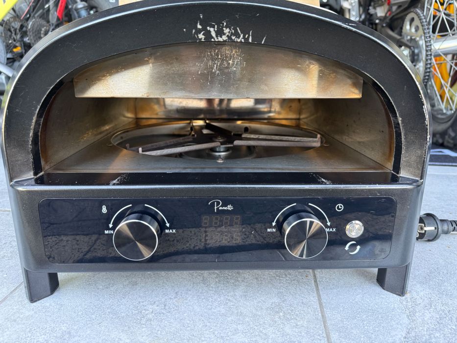 Piec do pizzy PANETTI Pizzetta Primo Czarny (500 stopni)