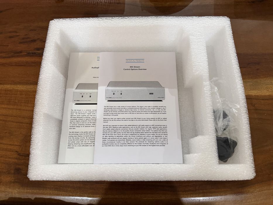 Musical Fidelity MX-Stream Srebrny Streamer i transport plików