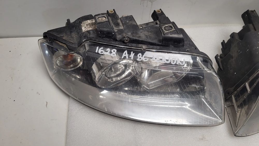 lampy przednie xenon europa audi a4 b6 małysz