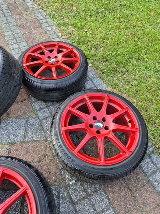 4 kola felgi 17 cali 5x100 autec sruby