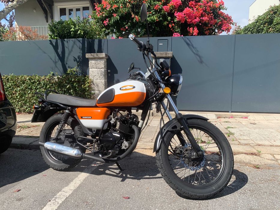 Hanway Cafe Racer 125 Raw - Mota em óptimo estado