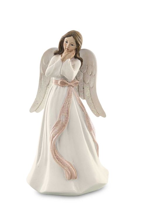 Anioł Stróż – Elegancka Figurka Dekoracyjna 18,5 cm