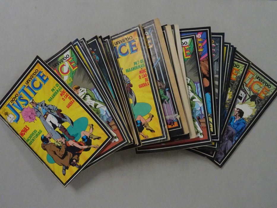 Livro Banda Desenhada Novo Universo Justice (Abril)