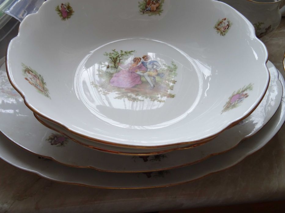 Ćmielów Miłość Wiedeńska Porcelana PRL  lata  1970