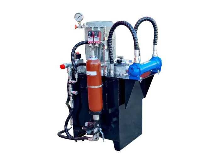 5,5kW Zasilacz hydrauliczny z chłodnicą wodną do prasy wulkanizacyjnej NYSA