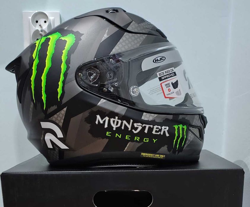 Kask HJC RPHA 12 MONSTER ENERGY Limited Edition 2024 Łódź Śródmieście ...