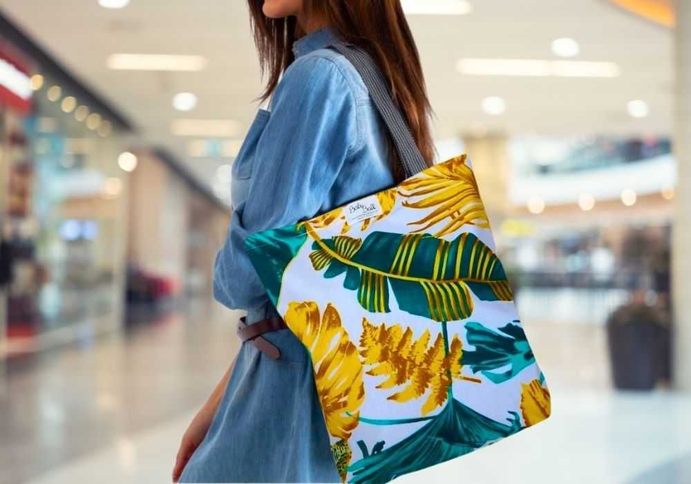 Torba na zakupy bawełniana siatka Stylowa, ekologiczna, praktyczna!