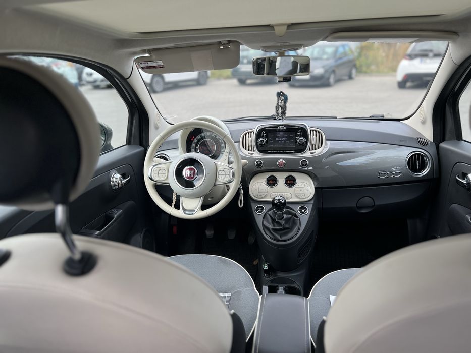 Fiat 500 .wer. Limited. Okazja.Sup.Stan. przeb. 154tys. Po lift 2017 r. Climatronic  .