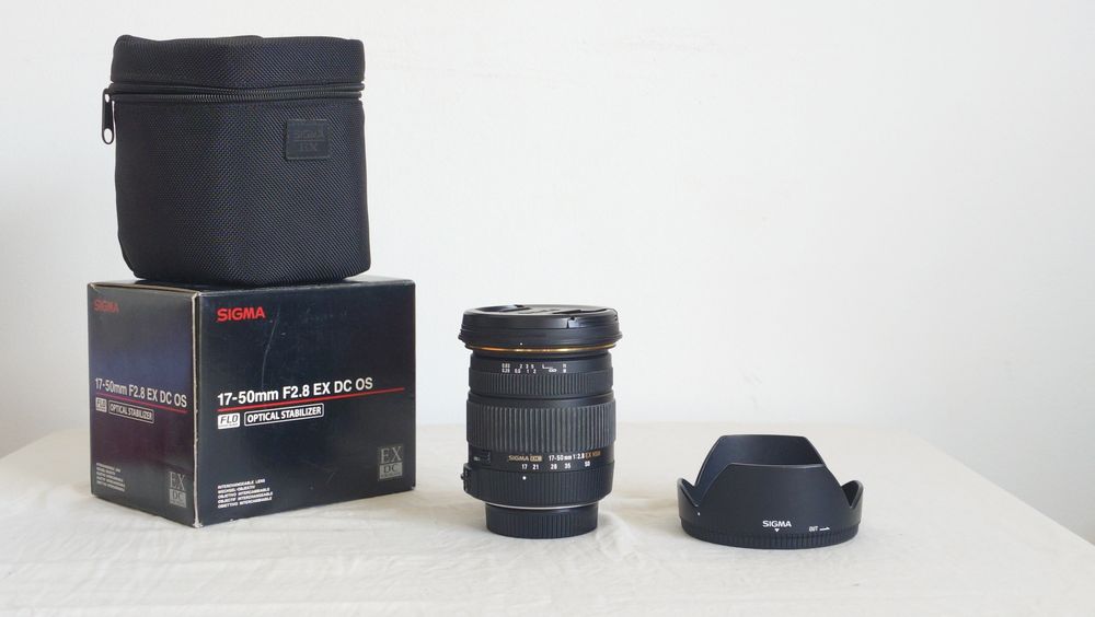 Sigma 17-50mm f/2.8 EX DC OS (Nikon DX) – Estado Impecável