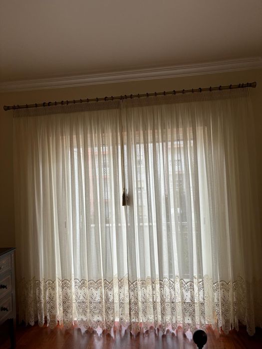 Cortinado de renda