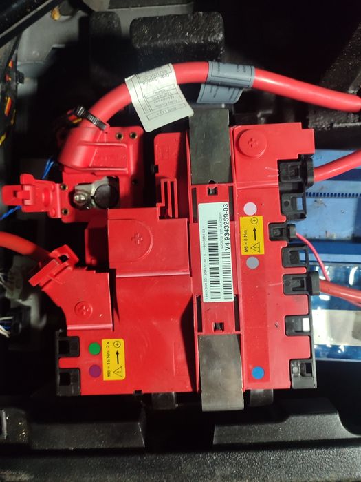 Клема Плюсовая BMW X5 F25 Пиропатрон Плюсова Клєма БМВ Х3 Ф25 Розбірка