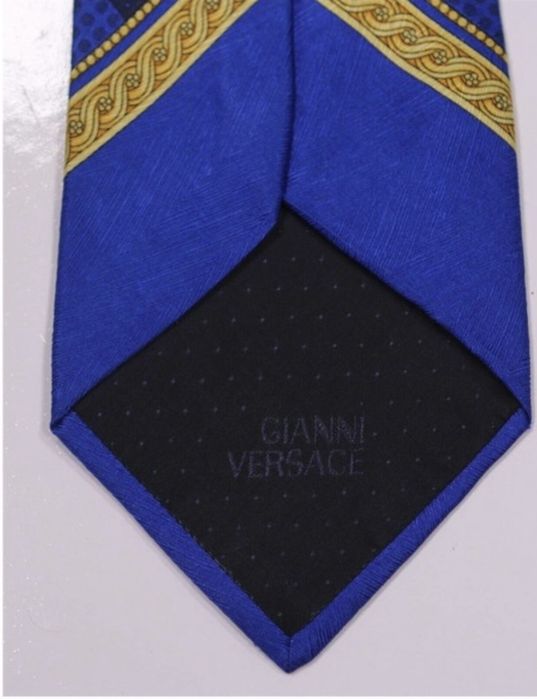 GIANNI VERSACE Винтажный Оригинальный Галстук 100% Шелк! Германия!