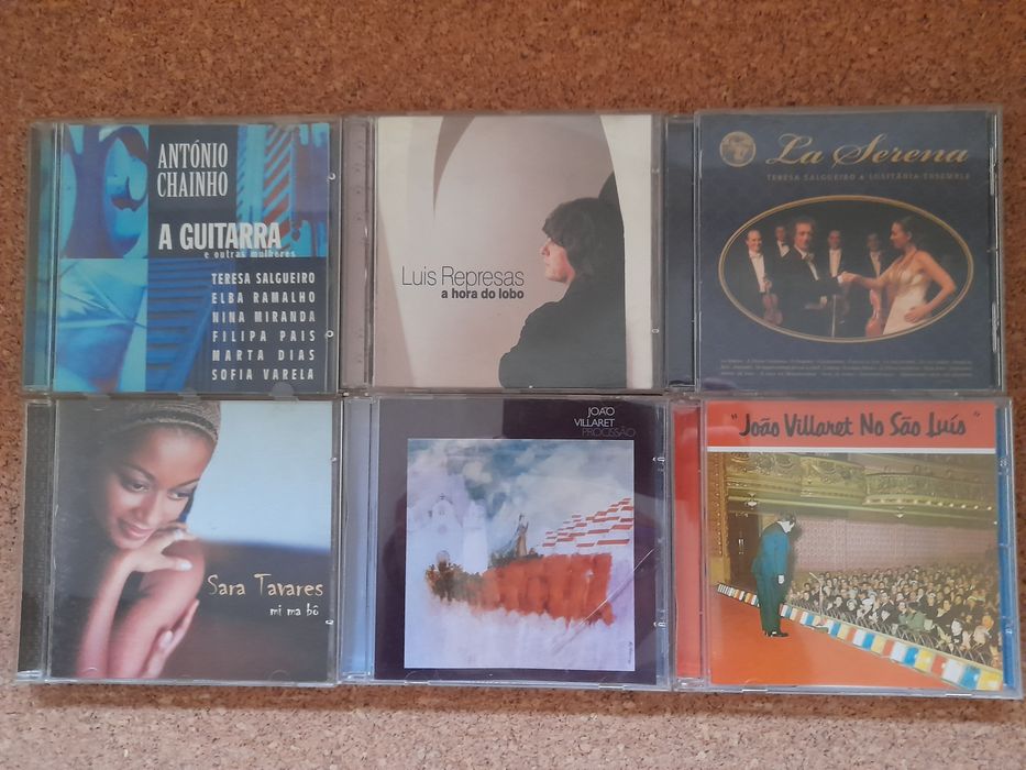 Vários CD música Portuguesa e internacional
