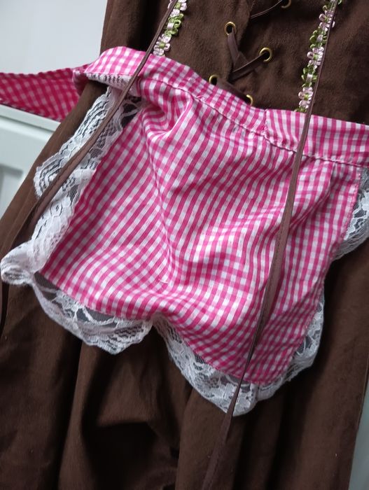 Strój karnawałowy, przebranie halloween, kostium bawarka 38 M