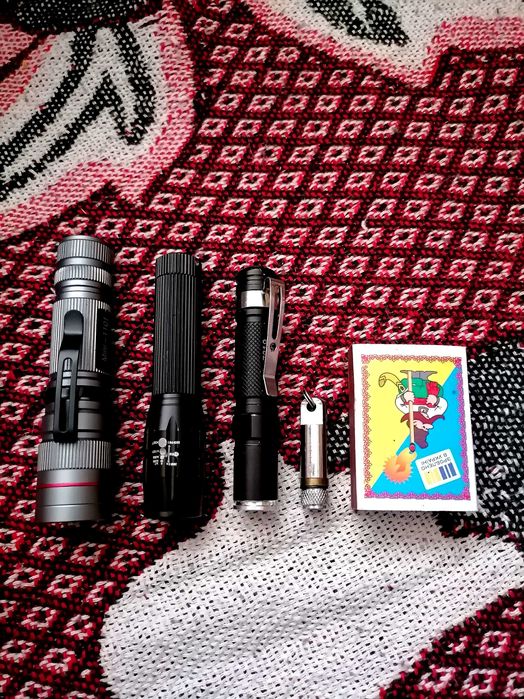 Фонарик карманные мини led