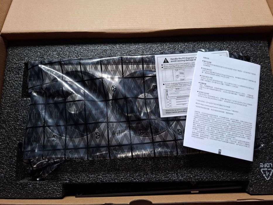 Sapphire Nitro+ Radeon RX 7800 XT 16 GB – gwarancja, komplet, stan idealny