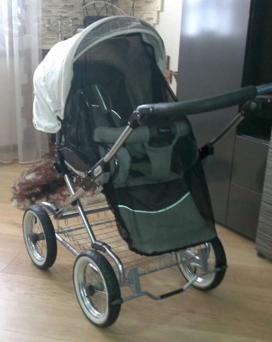 Коляска Emmaljunga Edge Duo Combi 2 в 1 + шасі Class