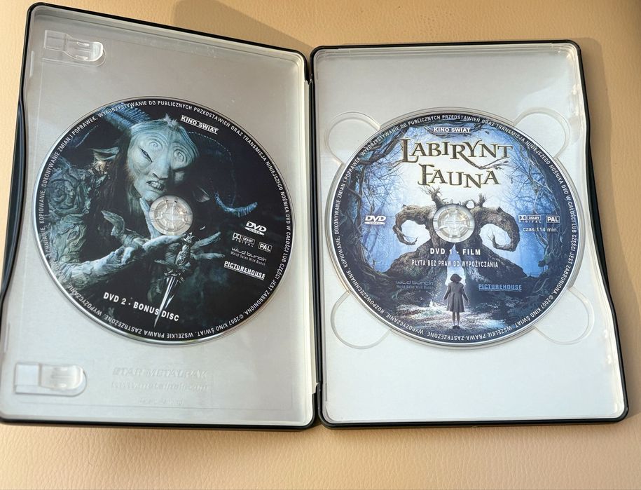 [2DVD] Labirynt Fauna steelbook specjalne wydanie