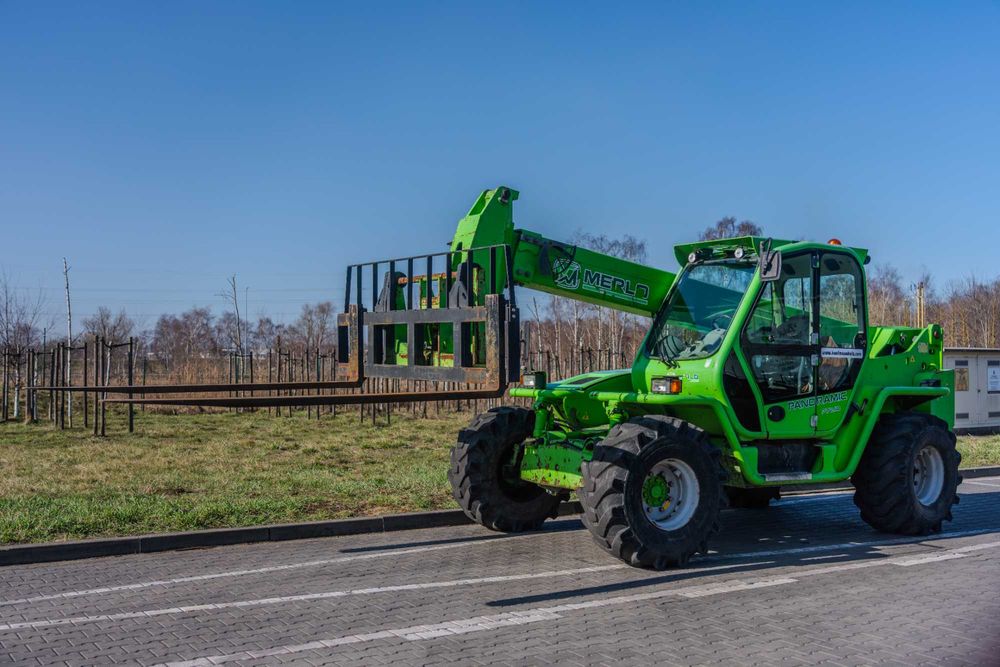 Merlo P 72.10 | 7,2T | 10m | 2012 | 7224 mth | Widły + Łyżka |