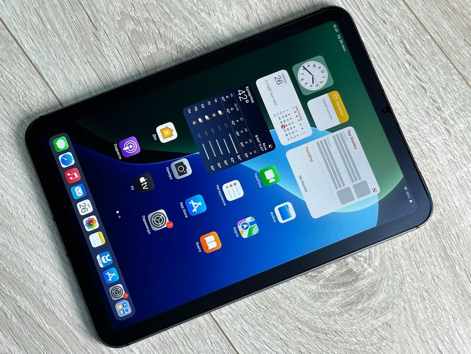 Apple iPad Mini 6 8.3' 256GB Wi‑Fi Space Gray A2567 АКУМ 100% OPENBOX